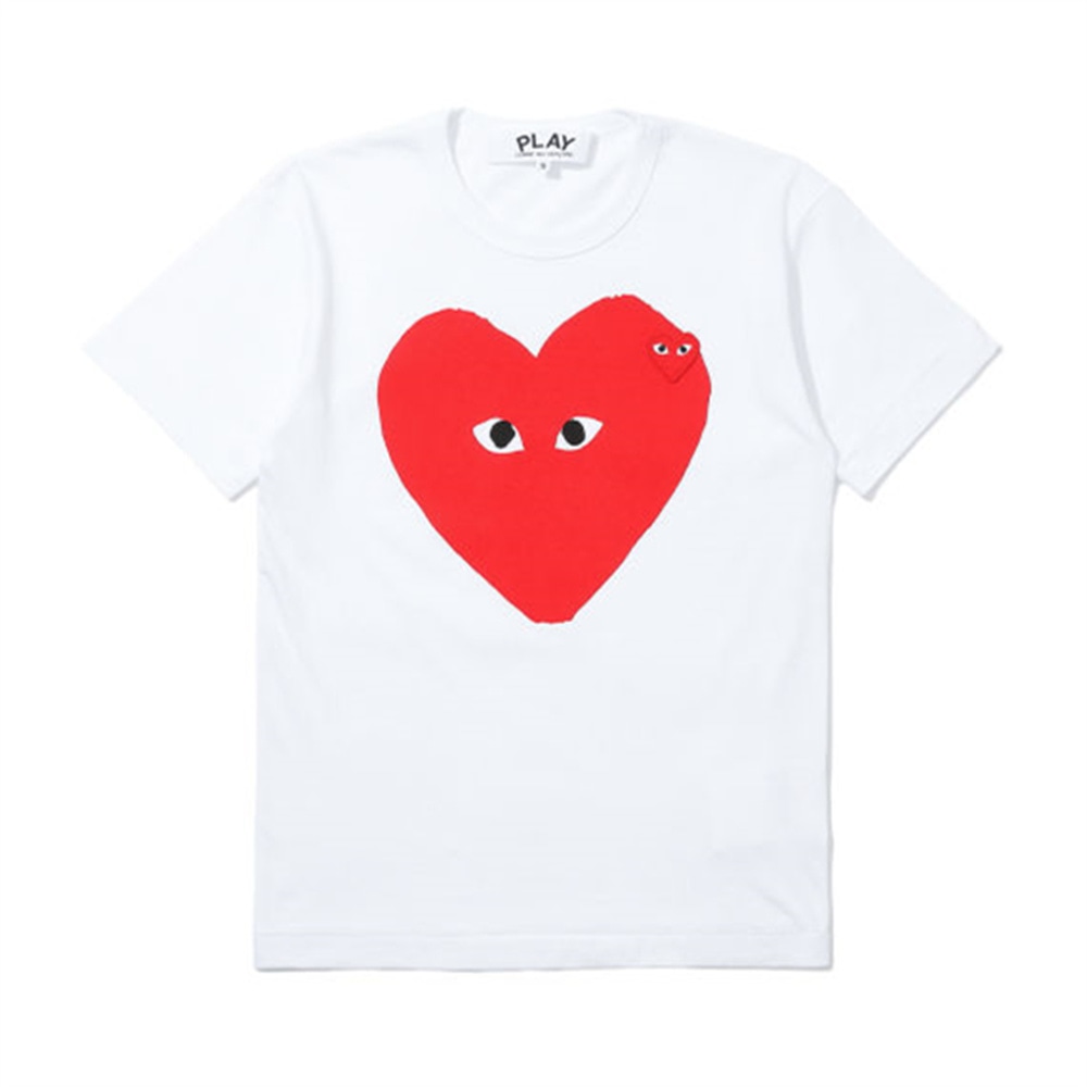 CDG Play T-Shirt White