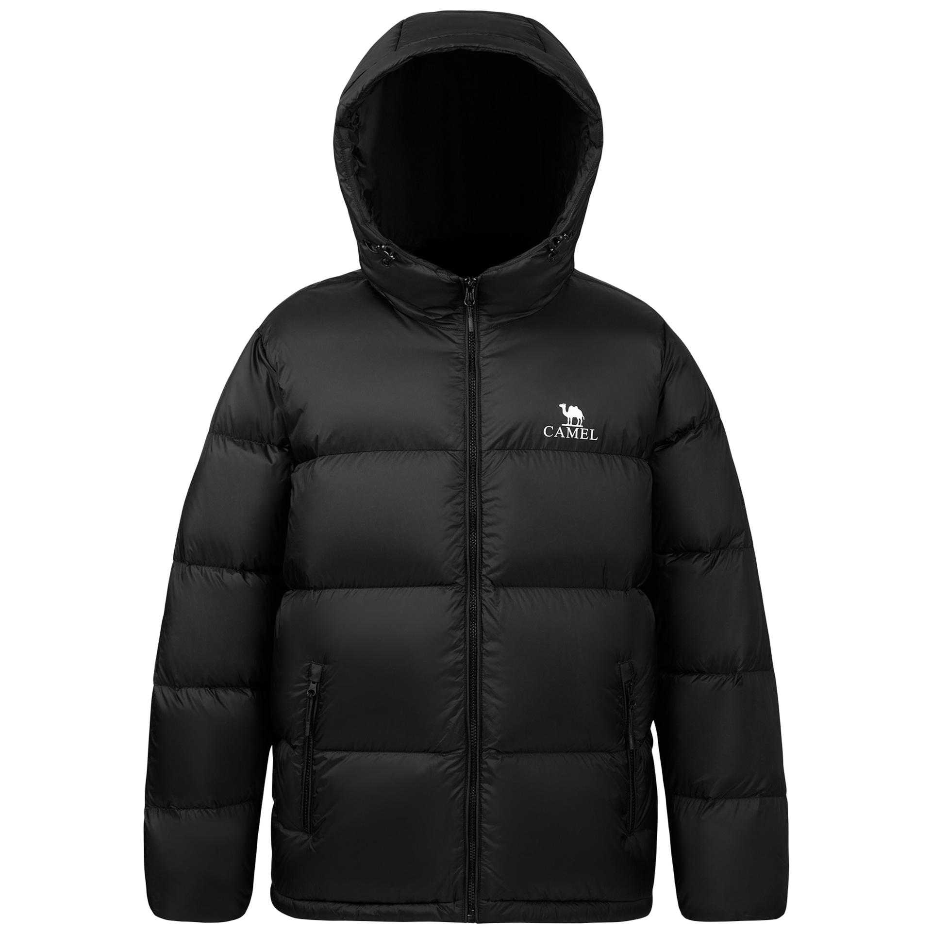 CAMEL骆驼 CAMEL Warm Fleece Windproof Hooded Down Jacket