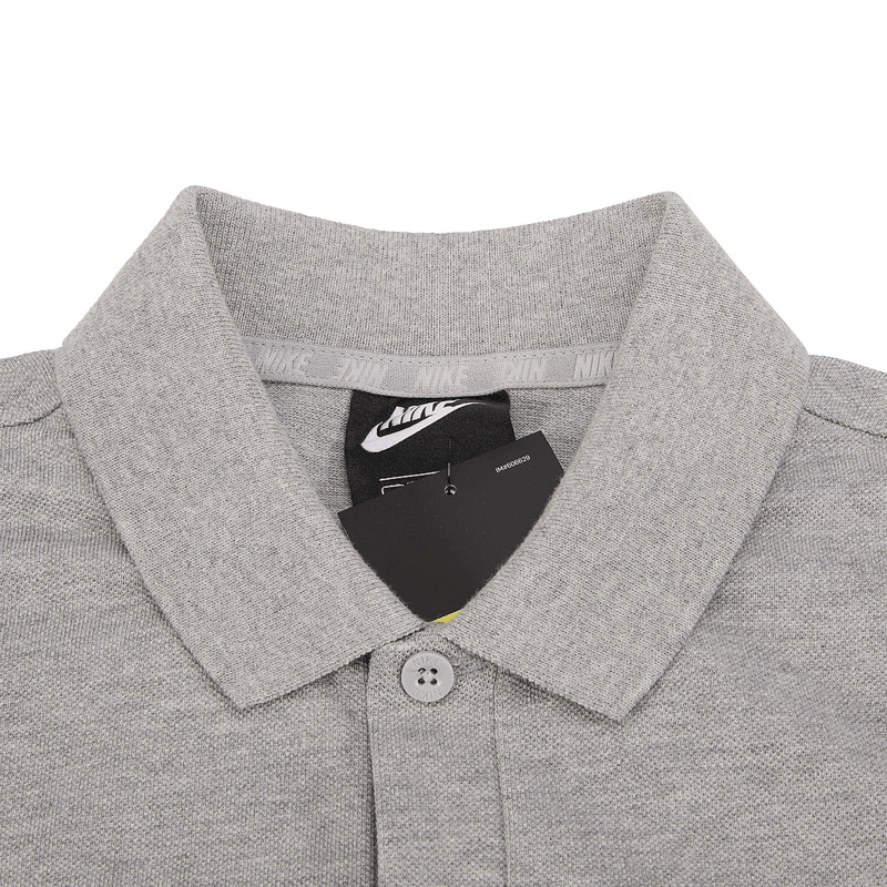 Nike Polo Shirt Men's Grey — фото 3