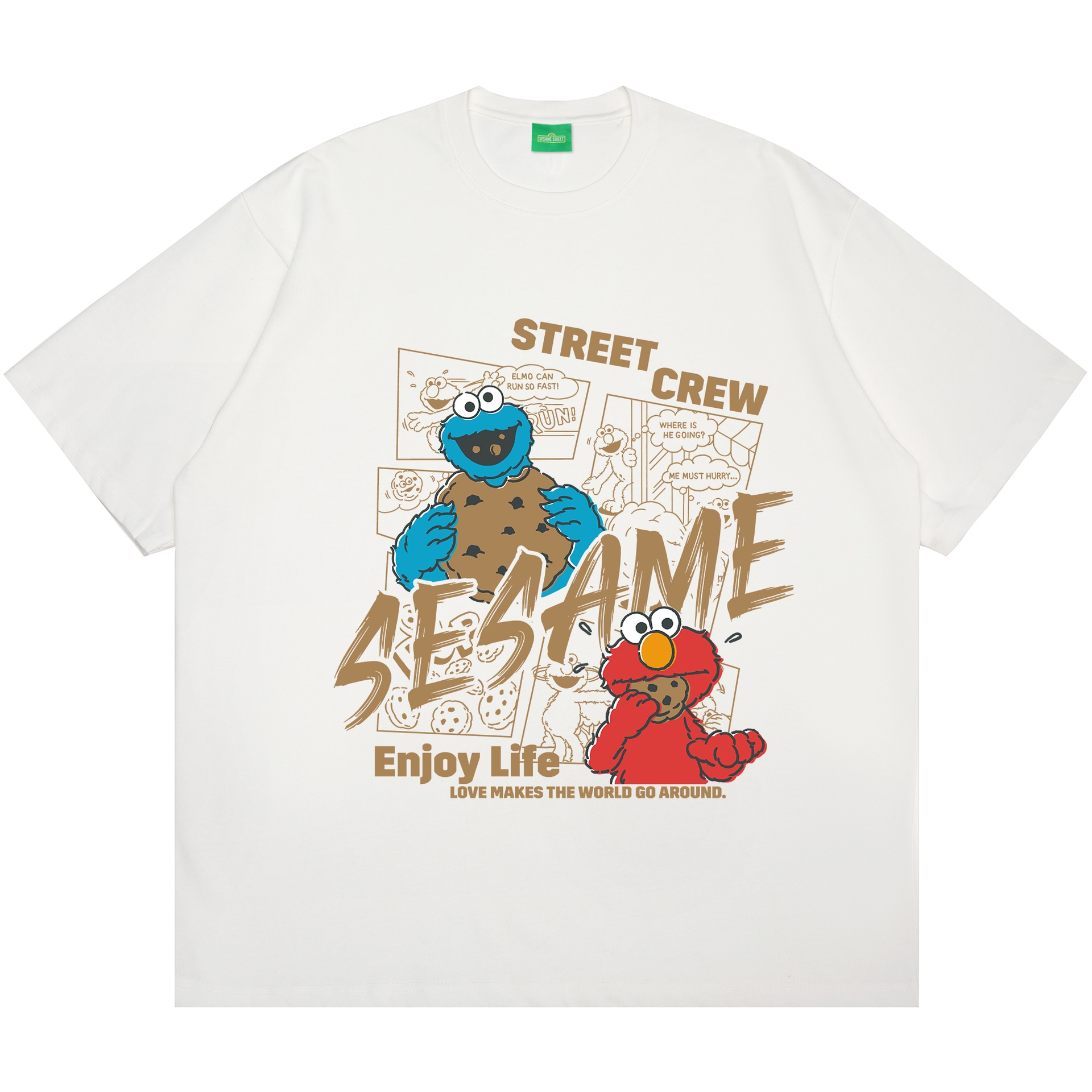 SESAME STREET/芝麻街 SESAME STREET logoT