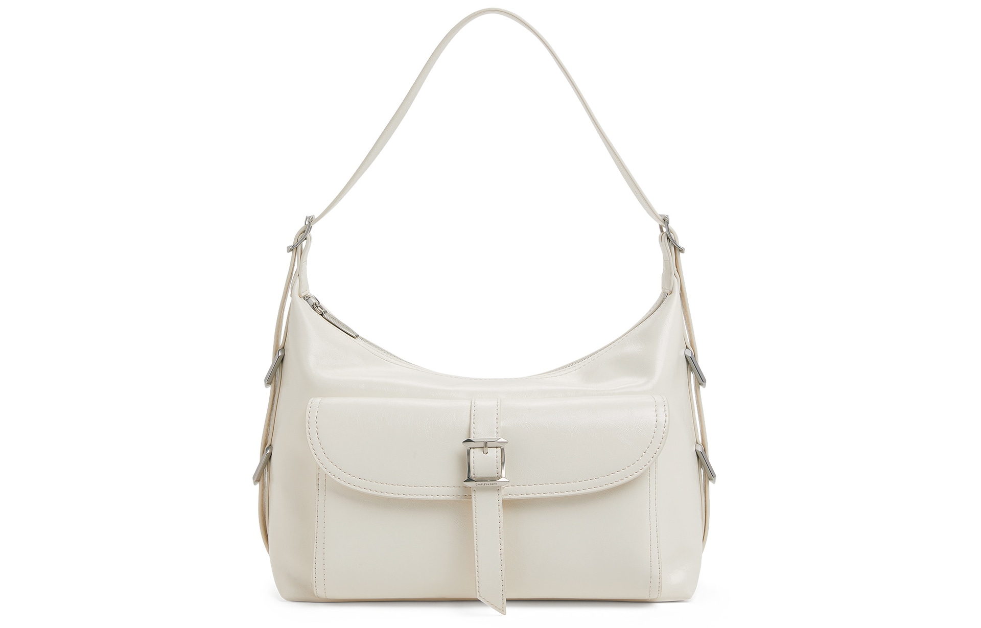 CHARLES&KEITH CHARLESKEITH ck PU NoirCream