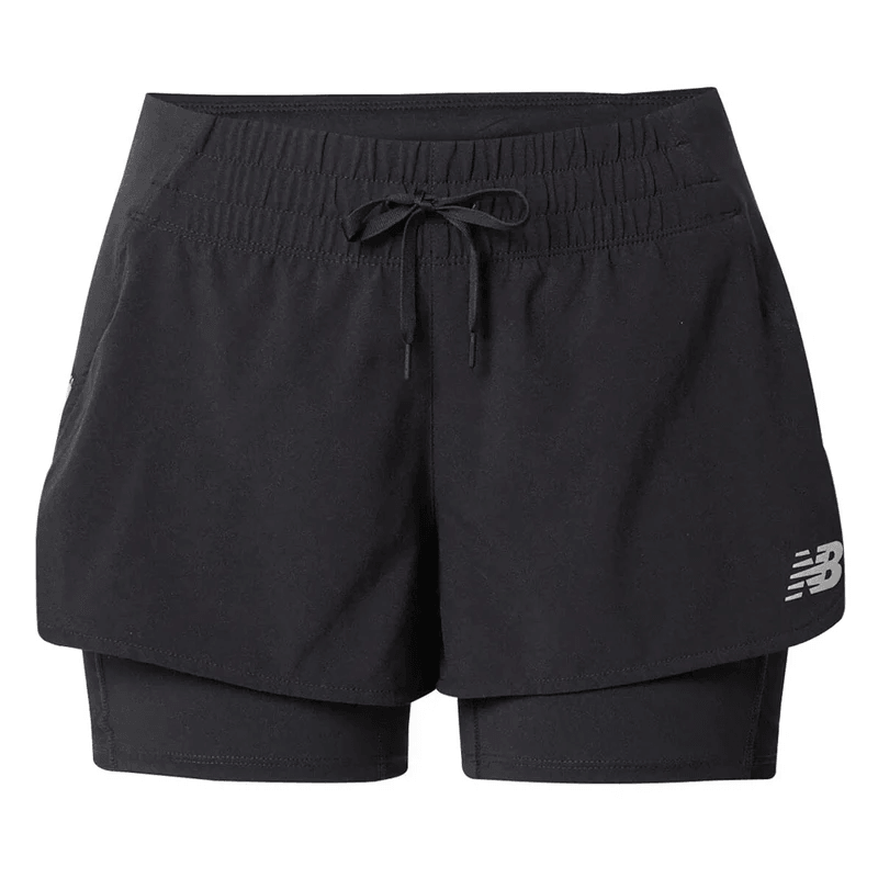 New Balance Impact Run 2in1 Short Black