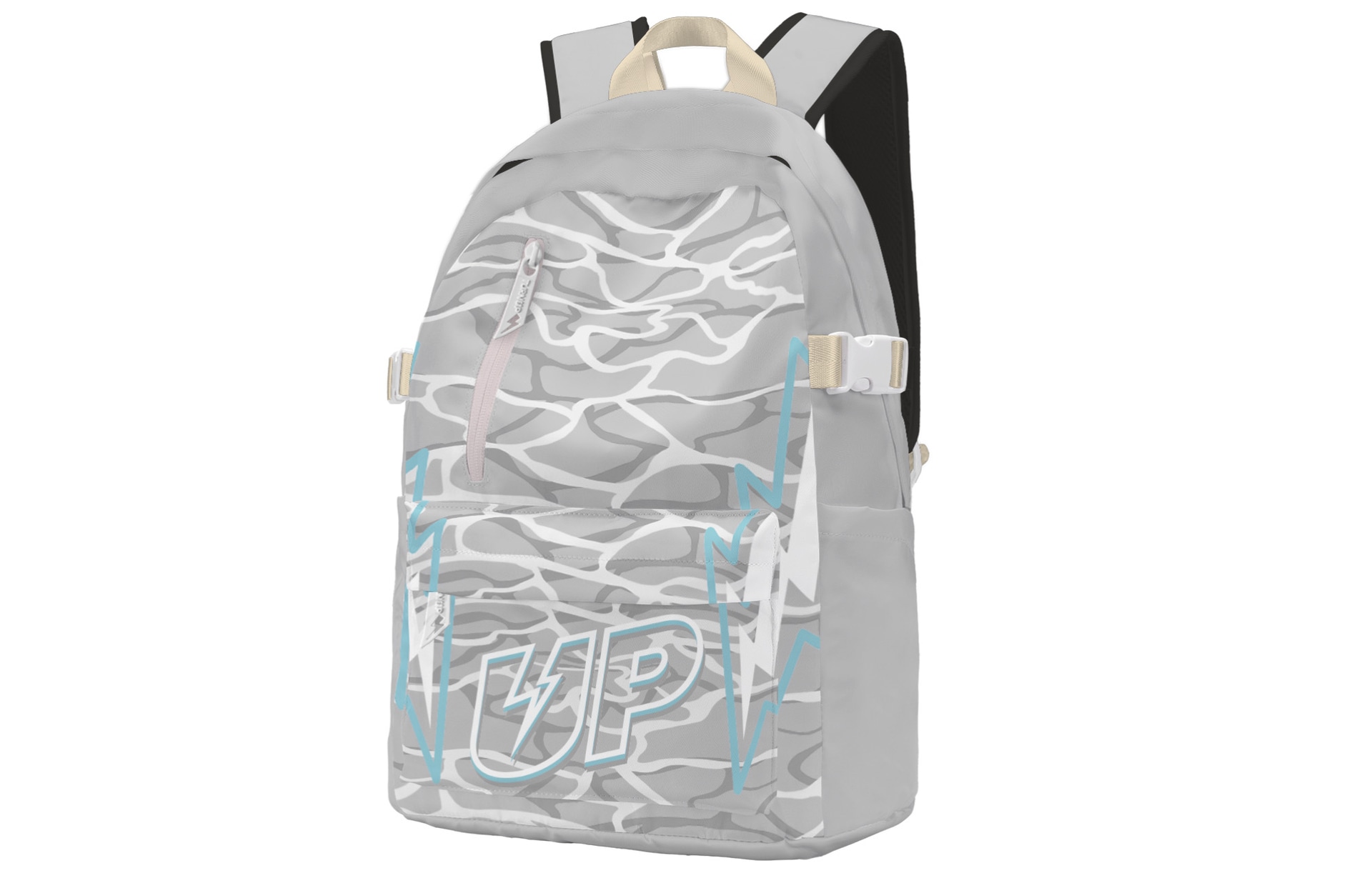 Turn Up Lightning Backpack Gray — фото 1