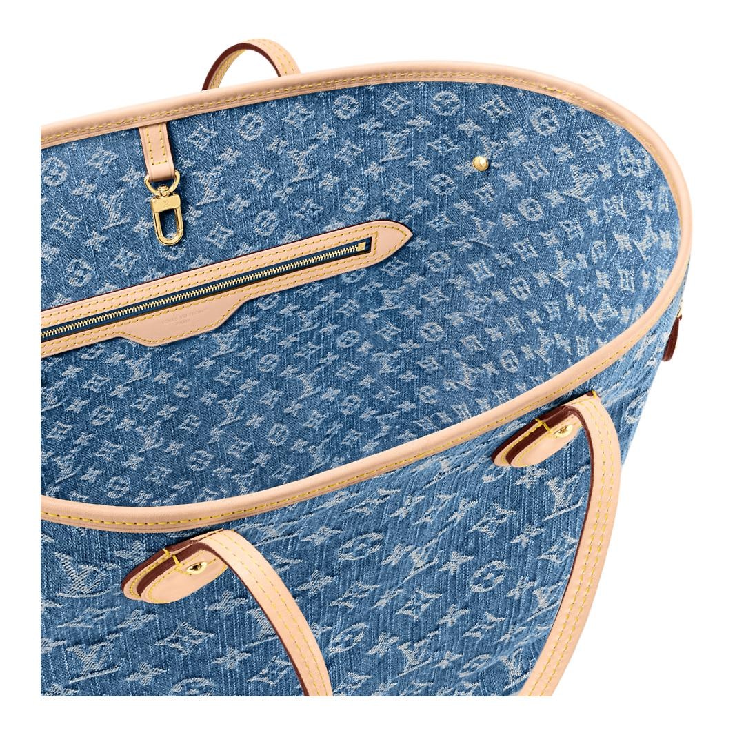 Louis Vuitton NEVERFULL MM Logo Monogram Tote — фото 4