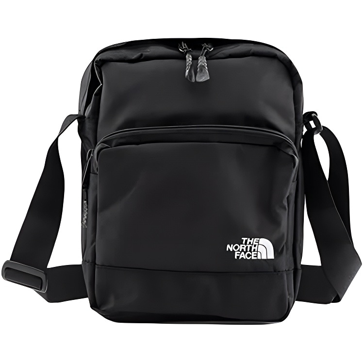 北面/THE NORTH FACE The North Face Lightweight Nylon Shoulder Bag Black
