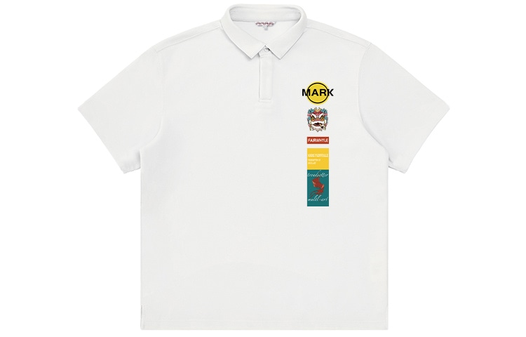 马克华菲/FAIRWHALE FAIRWHALE Totem Logo Polo Shirt
