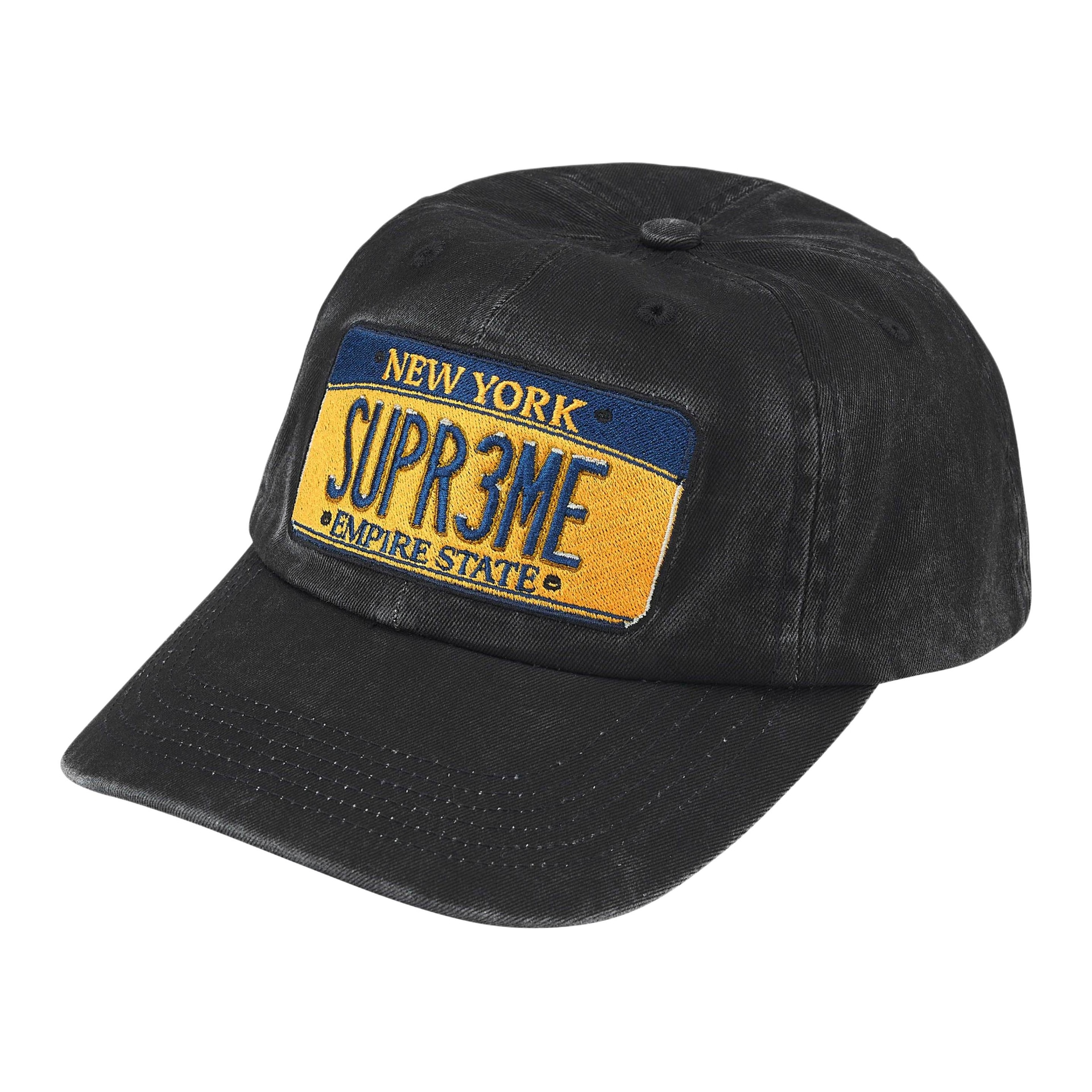 Supreme SS25 License Plate 6-Panel