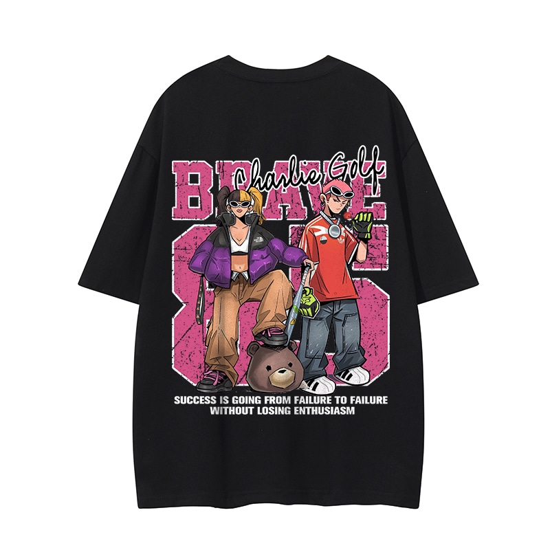 CHARLIE GOLF Logo Print T-Shirt