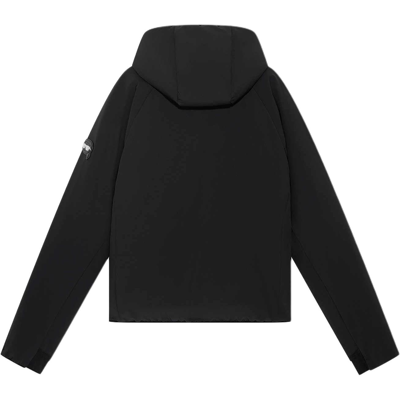 Karl Lagerfeld FW24 Down Jacket Hoodie Black — фото 1