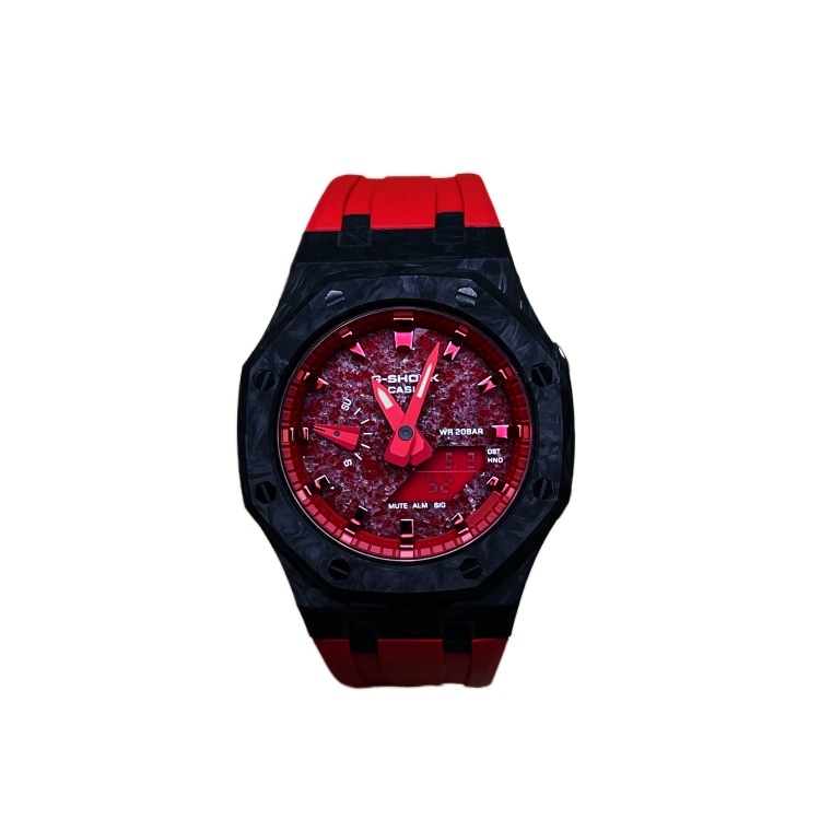 CASIO/卡西欧 Casio GA2100 Red