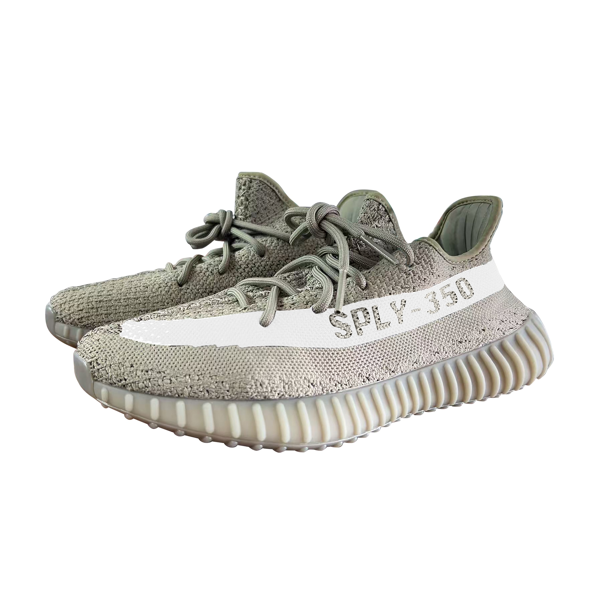 adidas originals Yeezy Boost 350 V2 White Trace Rain — фото 2
