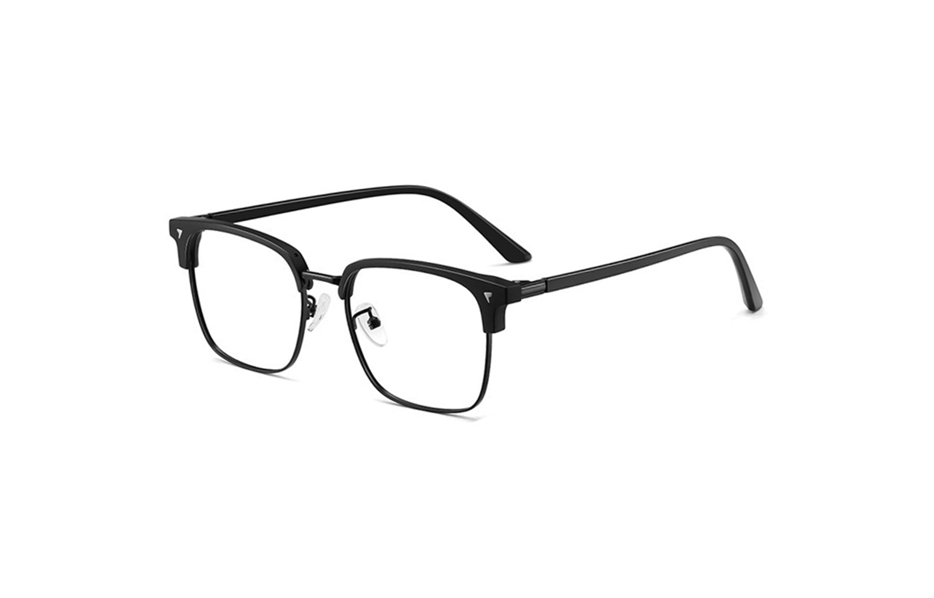 Anxious Retro Semi-Rimmed Optical Glasses
