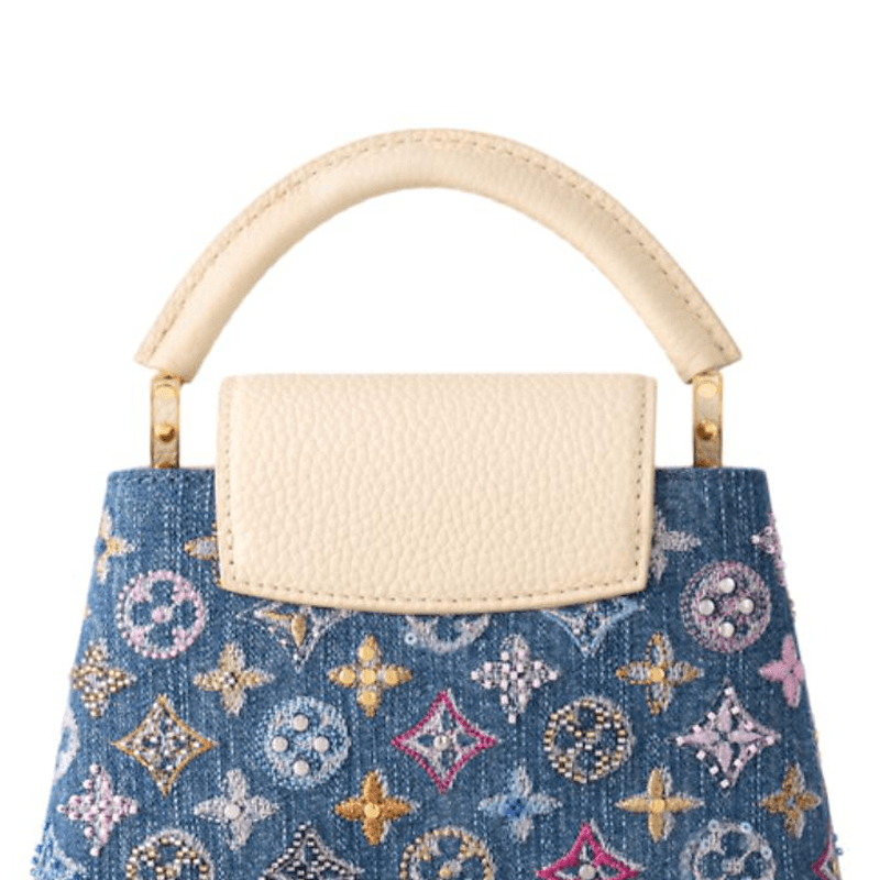 Louis Vuitton Capucines Monogram Denim — фото 6