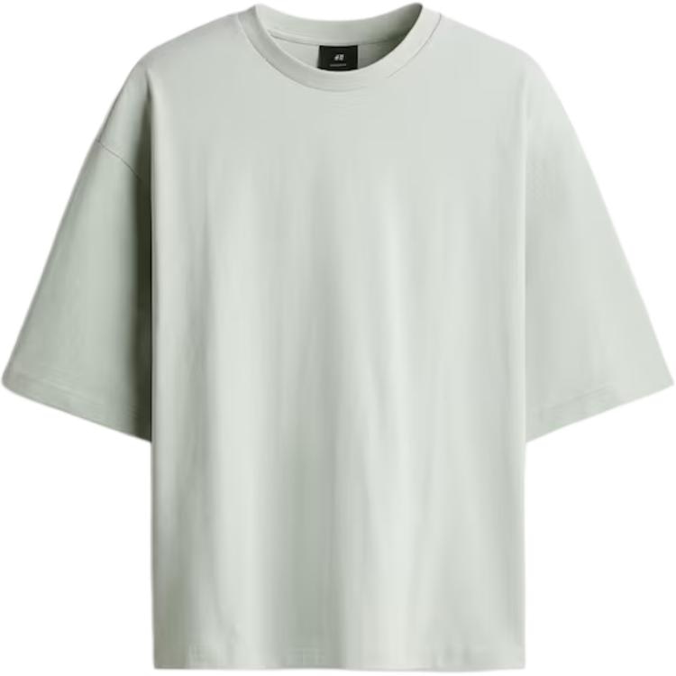H&M Relaxed Ribbed T-Shirt