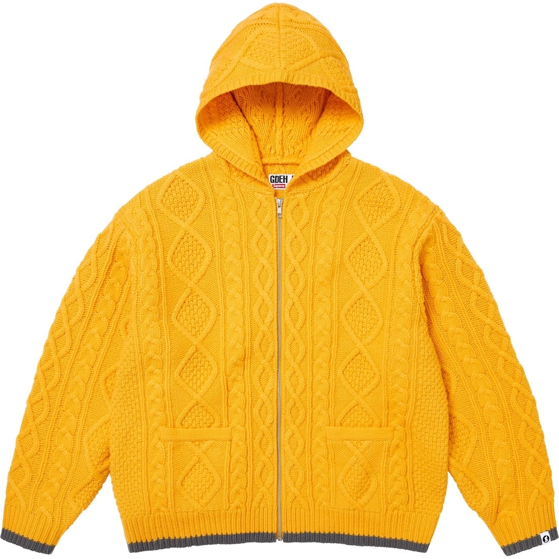 Supreme x GOODENOUGH Zip Up Hooded Sweater — фото 9