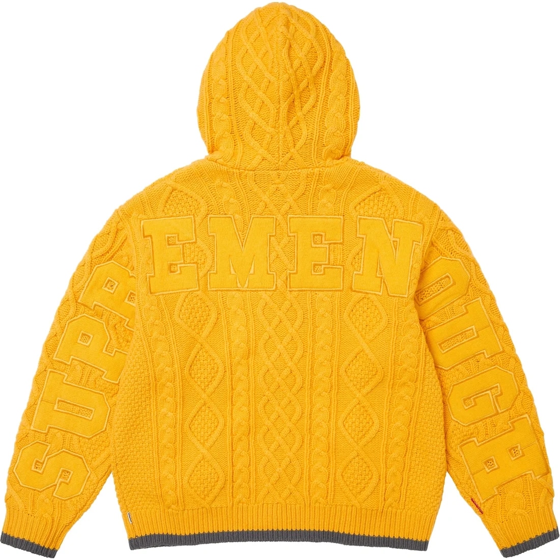 Supreme x GOODENOUGH Zip Up Hooded Sweater — фото 10