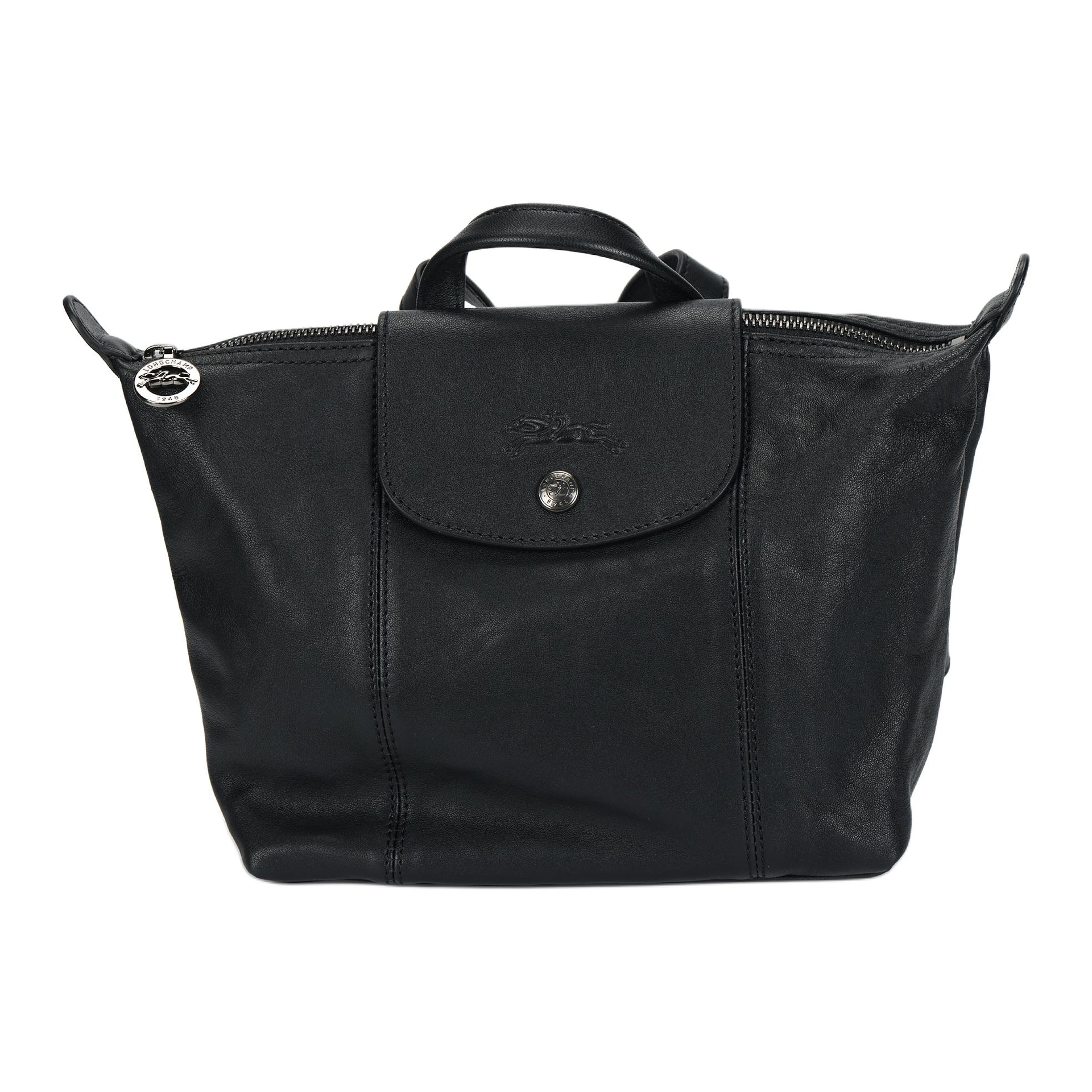 LONGCHAMP/珑骧 LONGCHAMP Le Pliage Cuir 21 Black