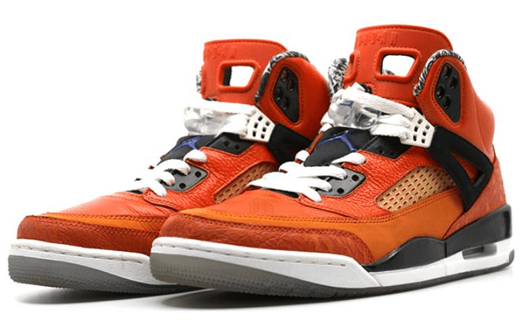 Jordan Spizike Knicks Orange Blue — фото 7