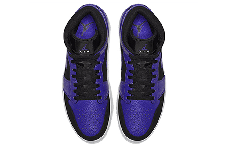 Jordan Air Jordan 1 Mid Black Dark Concord — фото 9