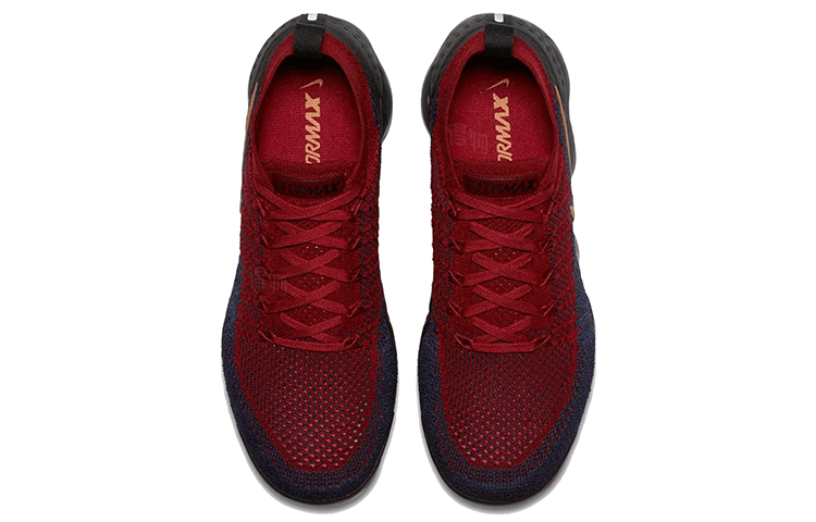 Nike VaporMax Flyknit 2 Black Red — фото 8