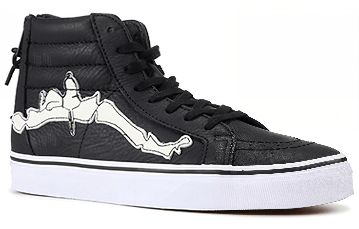 Vans SK8 Re-Issue Zip Blends Peanuts Bones Black — фото 7