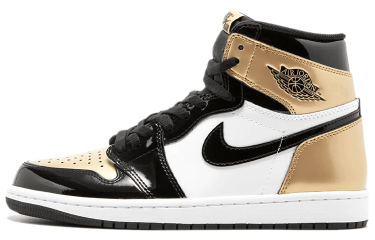Jordan Air Jordan 1 High NRG Patent Gold Toe — фото 7