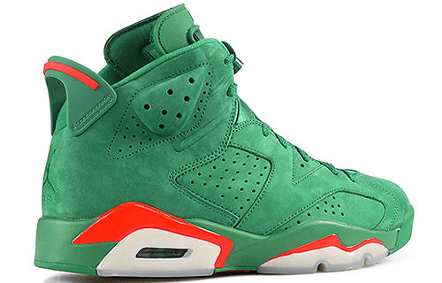 Jordan Air Jordan 6 Retro NRG "Green Suede Gatorade" — фото 8