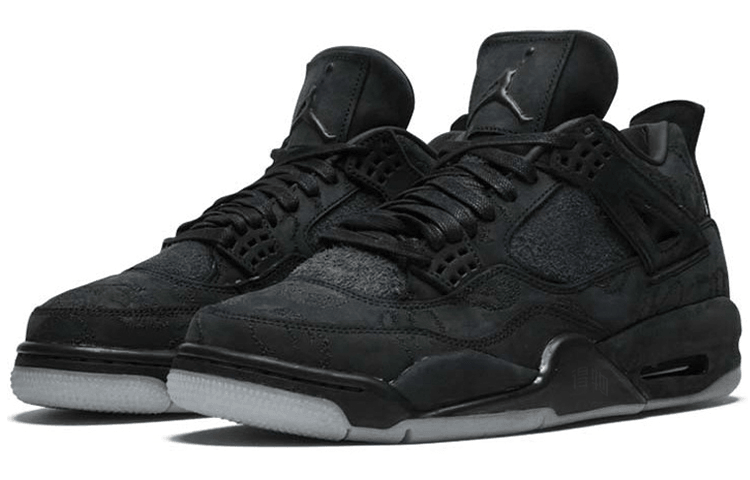 Jordan Air Jordan 4 Kaws Black — фото 9