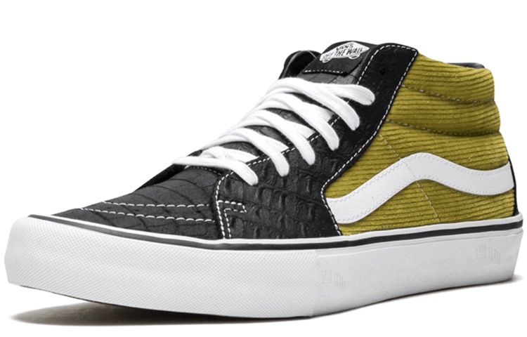Vans Supreme x Vans SK8 Croc Corduroy Mustard — фото 6