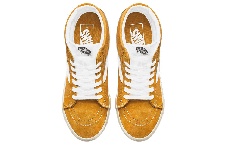 Vans SK8 Reissue Retro Sports Yellow White — фото 7