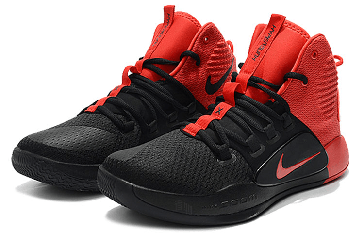 Nike Hyperdunk X Black Red — фото 6