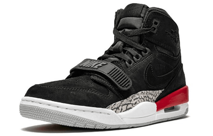 Jordan Legacy 312 Black Suede — фото 6