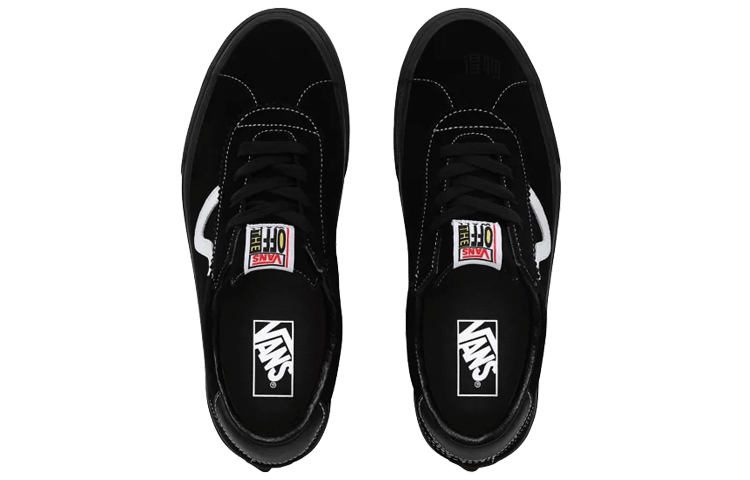 Vans Low Top Black White — фото 8