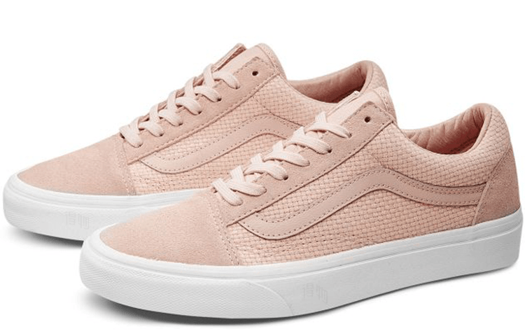 Vans Old Skool Pink White — фото 5