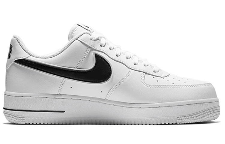 Nike Air Force 1 '07 Low Black Swoosh — фото 7