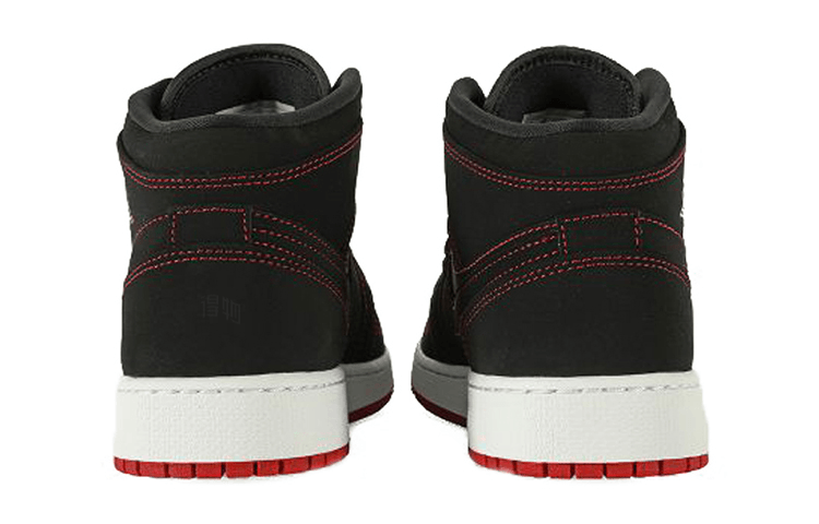 Jordan Air Jordan 1 "Come Fly With Me" GS Black Red — фото 6