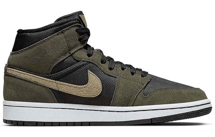 Jordan Air Jordan 1 Mid Olive Green — фото 7