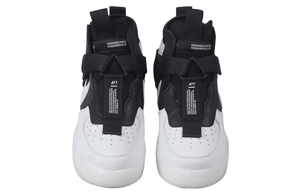 Nike Air Force 1 Utility Black White — фото 7
