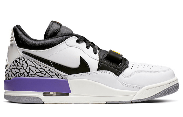 Jordan Legacy 312 Low White Yellow Purple — фото 7