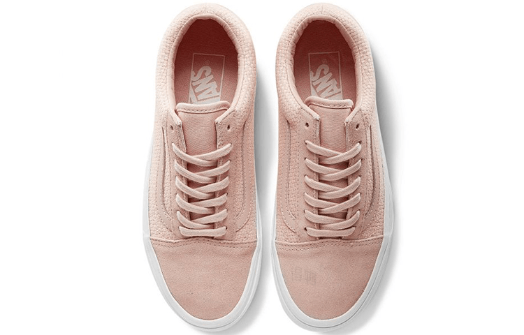 Vans Old Skool Pink White — фото 6
