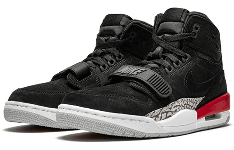 Jordan Legacy 312 Black Suede — фото 7