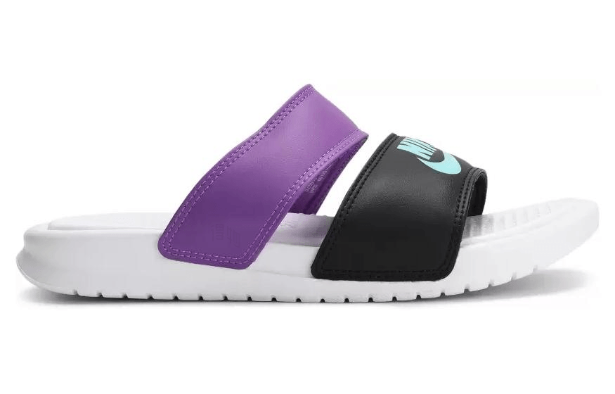 Nike Benassi Duo Ultra Black Purple — фото 6
