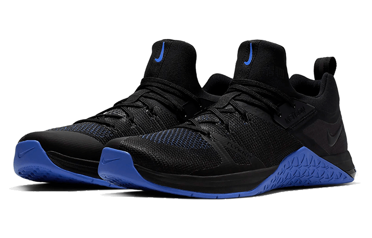 Nike Metcon Flyknit 3 Black Blue — фото 7