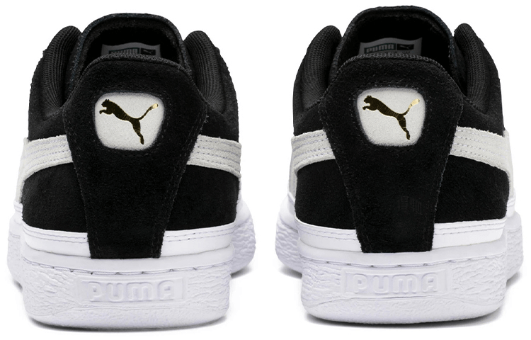 Puma Suede Low Black White — фото 6