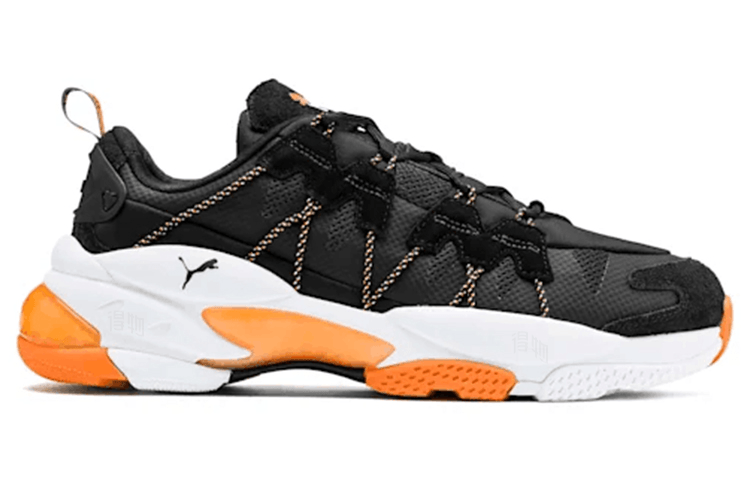Puma HELLY HANSEN x PUMA Retro Sneakers Black White Orange — фото 6