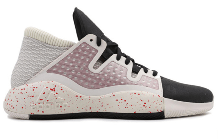 Adidas PRO Vision Mid Basketball Shoes Grey Gold — фото 5