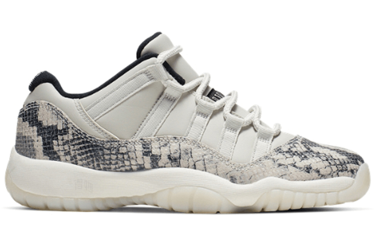 Jordan Air Jordan 11 Low Snakeskin Light Bone — фото 6