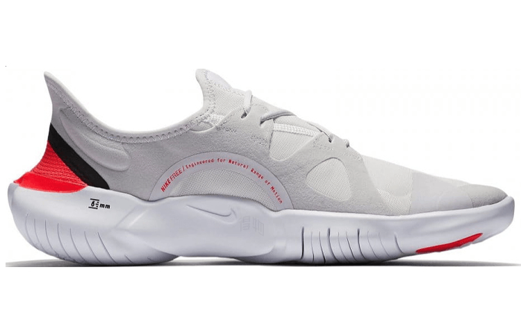 Nike Free RN 5.0 Grey Red — фото 6