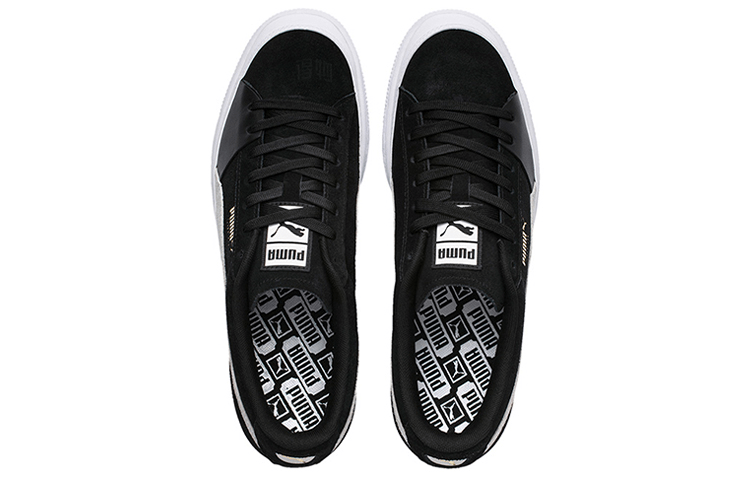 Puma Suede Low Black White — фото 5