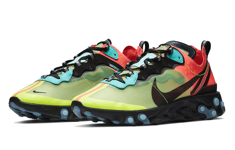 Nike React Element 87 "Volt Racer Pink" — фото 8